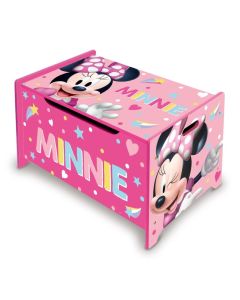 Cassapanca in legno Portagiochi Disney Minnie