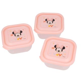 Set 3 contenitori per alimenti Disney Baby Minnie