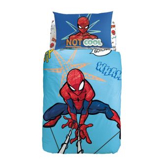 Caleffi Completo copripiumino Spiderman Cool letto singolo