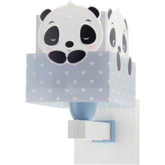 Lampada Applique Panda Azzurro