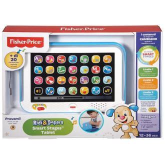 Fisher-Price Tablet Smart Stages Azzurro