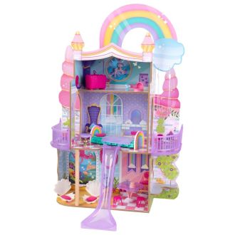 Kidkraft Casa delle bambole e delle sirene unicorno arcobaleno