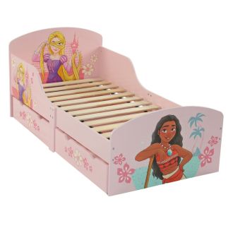 Principesse Disney Lettino con cassettoni in legno