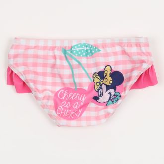 Ellepi Costumino Slip con Rouches Vichy Minnie Disney Baby