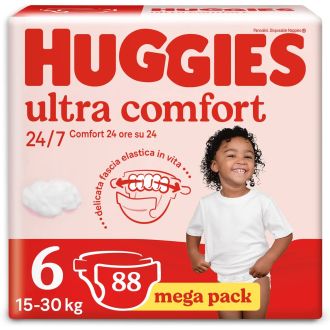 Huggies Ultra Comfort Taglia 6 Mega Pack 88 Pannolini Disney baby