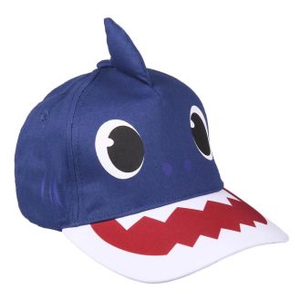 Cappellino 3D Baby Shark blu