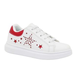 Scarpe Sneakers Bambina Stelle Love Details Fuxia