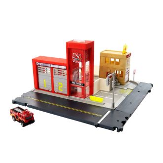 Matchbox Playset Caserma dei Pompieri con camion