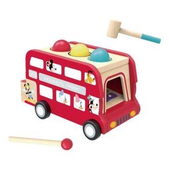 Bus Musicale in legno Mickey Mouse