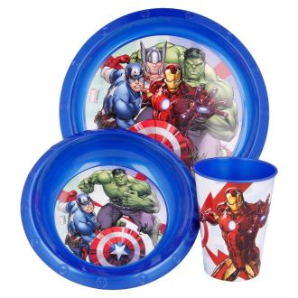 Set pranzo 3 pezzi Marvel Avengers