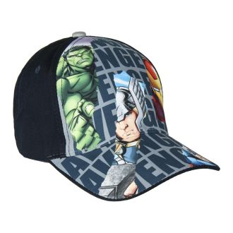Cappellino con Visiera Avengers Grigio