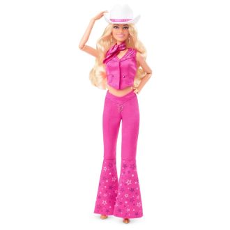 Barbie the Movie Margot Robbie con abito Western Bambola da collezione