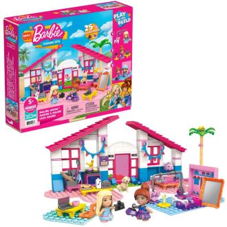 Mega Construx Barbie Casa di Malibu 303 Mattoncini da Costruzione