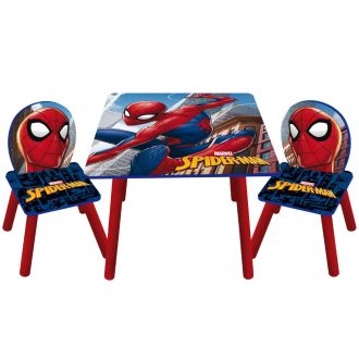 Set Tavolino con 2 sedie Spiderman Marvel
